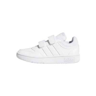 Abbildung von adidas Hoops Lifestyle Basketball Hook and Loop Shoes Schuhe, Cloud White/Cloud White, 30.5 EU