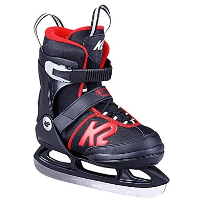 Abbildung von K2 Skates Jungen Schlittschuhe Joker Ice, black red, 25D0303.1.1.M
