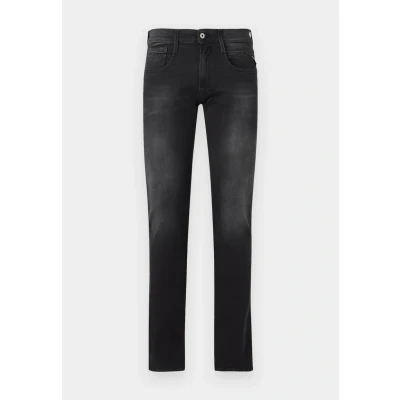 Abbildung von Replay Anbass Hyperflex Jeans Slim Fit, Herren, Größe: 36x36, Dark grey