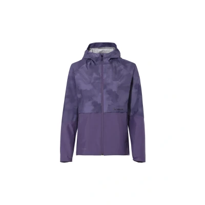 Abbildung von Vaude Loamer Regenjacke / wasserabweisende Jacke, Damen, Größe: 42, Mulberry