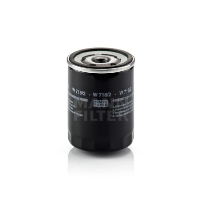 Abbildung von MANN FILTER W 718/2 Ölfilter 3/4 16 UNF mit einem Rücklaufsperrventil Anschraubfilter FIAT: Ducato I Platform/Chassis, II Platform/Chassis