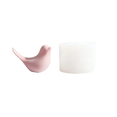 Abbildung von Xidmold 3D Vogel Silikonform Kerzenformen Seifenform Kuchen Fondant Silikon Formen Backform für Tortendeko, Schokolade, Seife, Sojawachs Kerzen, Handwerk Dekoration