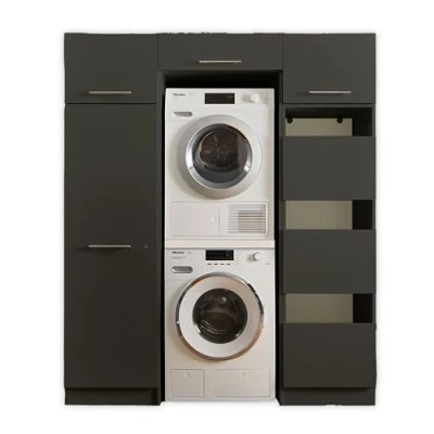 Abbildung von Laundreezy Mehrzweckschrank Set »LAUNDREEZY LDLK3«, Breite 167,5 cm