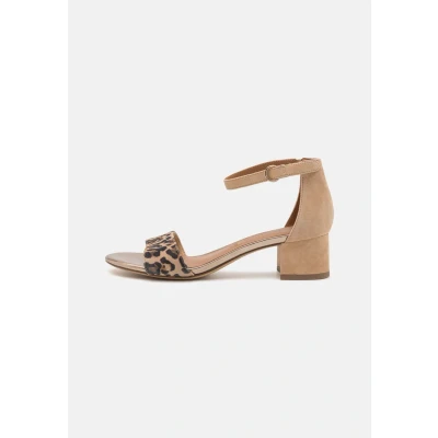 Abbildung von Tamaris Riemensandalette taupe/multicoloured, Damen, Größe: 41, Taupe/multi coloured Schuhe