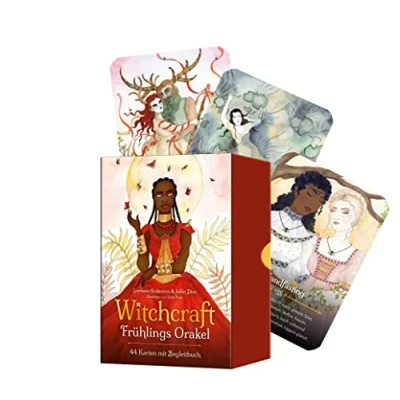 Abbildung von Witchcraft Frühlings Orakel: 44 Karten mit Begleitbuch Deutsche Ausgabe von Seasons of the Witch Beltane Oracle