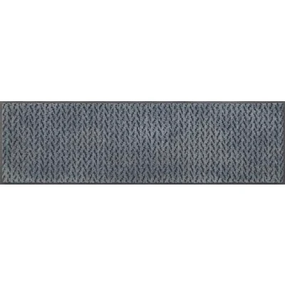 Abbildung von wash+dry Fußmatte Duo Denim 35x120cm, innen und außen, waschbar