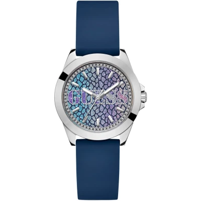 Abbildung von Guess Menagerie Uhr, Damen, Größe: One Size, Blue