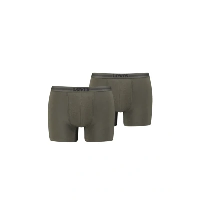 Abbildung von Levi&#039;s MEN Brief 2 PACK Panties, Herren, Größe: XL, Khaki