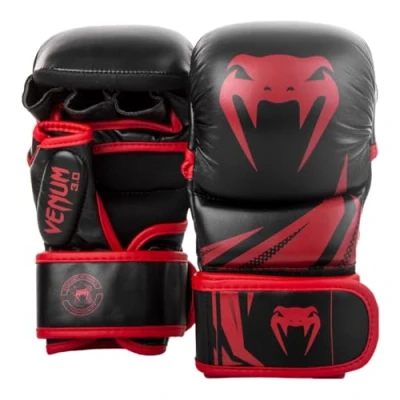 Abbildung von Venum Sporting Goods Handschue Challenger 3.7 Mma Sparring Handschuhe, Schwarz/Rot, M EU