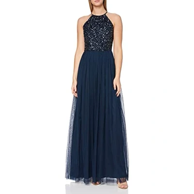 Abbildung von Maya Deluxe Damen Rl004 Mm Bridesmaid Dress, Navy, 38 EU
