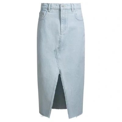 Abbildung von HUGO Galita Jeansrock, Damen, Größe: Medium, Turquoise/aqua