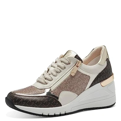 Abbildung von Marco Tozzi Sneaker low, Damen, Größe: 41, Cream Schuhe