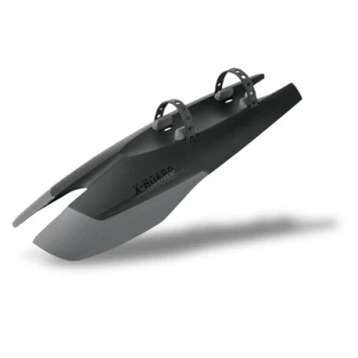 Abbildung von SKS GERMANY X BOARD Unterrohr Schutzblech, Fahrrad Zubehör (Dirtboard aus 2 Komponenten Kunststoff, optimierter Spritzschutz, auch für Enduro Bikes mit Longtravel oder Doppelbrückengabeln)
