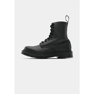 Abbildung von Dr. Martens 1460 Pascal MONO 8 EYE BOOT Schnürstiefelette, Damen, Größe: 36, Black virginia Schuhe