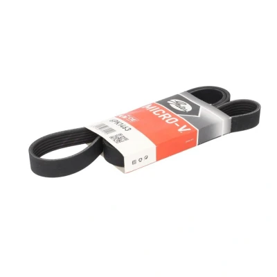 Abbildung von GATES 6PK1463 Keilrippenriemen 1463 6 Polyester, EPDM (Ethylen Propylen Dien Kautschuk) RoadMax Value Line BMW: 3 Saloon, Coupe, Convertible