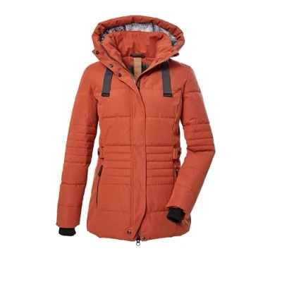 Abbildung von G.I.G.A. DX Damen Steppjacke mit abzippbarer Kapuze/Funktionsjacke in Daunenoptik GW 25 WMN QLTD JCKT, dunkelapricot, 40, 39930 000