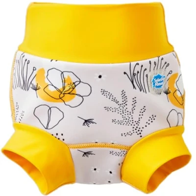 Abbildung von Splash About Happy Nappy Wiederverwendbare Schwimmwindel, Flower Meadow, 0 3 monate