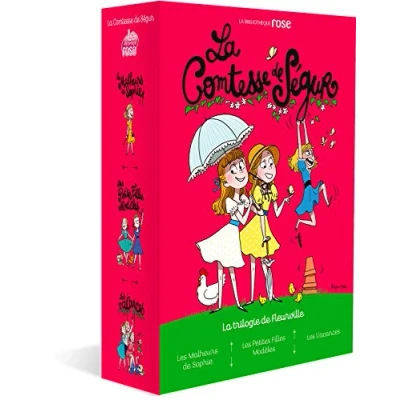 Abbildung von Coffret Comtesse de Ségur La Trilogie Fleurville: Tome 1, Les Malheurs Sophie ; 2, petites filles modèles 3, vacances