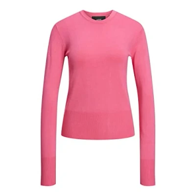 Abbildung von JJXX LARA LS SOFT NOOS Strickpullover, Damen, Größe: XL, Carmine rose