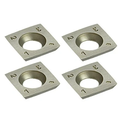 Abbildung von mb m® 4 Stk. Vorschneider Wendeplatten/Wendemesser HM 14x14x2,0mm
