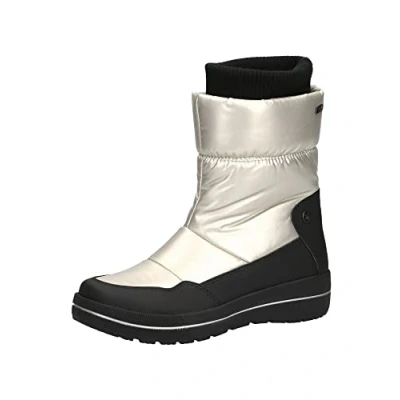 Abbildung von Caprice Damen 9 26480 29 Stiefelette, Black/Platin, 39 EU