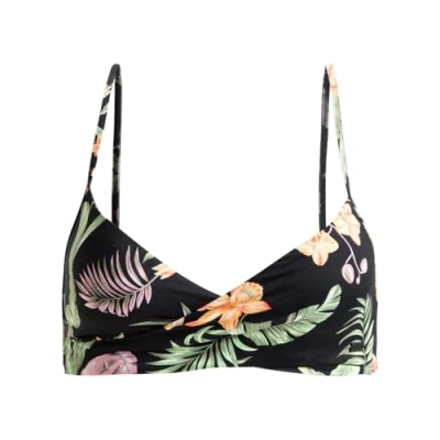 Abbildung von Roxy Classics WRAP Bikinitop, Damen, Größe: Large, Anthracite island escape