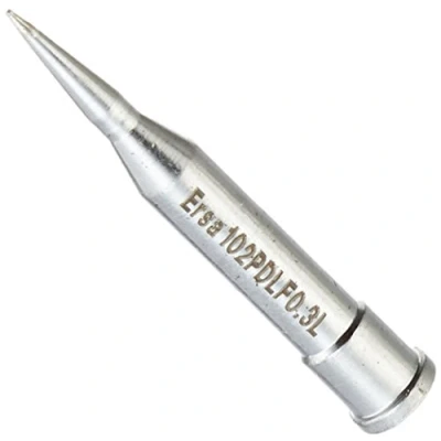 Abbildung von ERSA i Tip ERSADUR Dauerlötspitze verlängert gerade bleistiftspitz 0,3 mm Durchmesser mit LF Beschichtung 0102PDLF03L