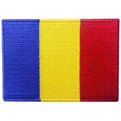 Abbildung von Rumänien Flagge Rumänischer Staatsangehöriger Flicken Bestickter Aufnäher zum Aufbügeln/Annähen