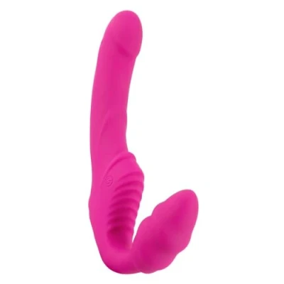 Abbildung von „Vibrating Strapless Strap on 2“ mit 9 Vibrationsmodi per Fernbedienung