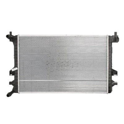 Abbildung von DENSO DRM02018 Kühler, Motorkühlung 620 391 18 VOLKSWAGEN: Passat B8 Variant, Golf 7, Sportsvan, SEAT: Leon III ST, Hatchback