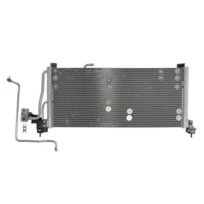 Abbildung von NISSENS 94228 Klimakondensator ohne Trockner Aluminium 660 R 134a