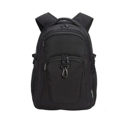 Abbildung von Amazon Basics Laptop Rucksack, für Laptops bis 15.6 in / 38.1 cm, Schwarz
