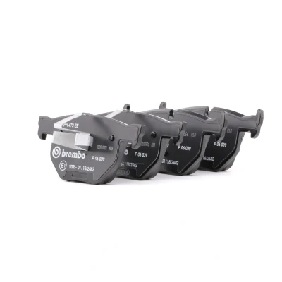 Abbildung von BREMBO P 06 039 Bremsbelagsatz für Verschleißwarnanzeiger vorbereitet mit Kolbenclip ohne Zubehör BMW: 3 Convertible, Saloon, Coupe kfzteile,