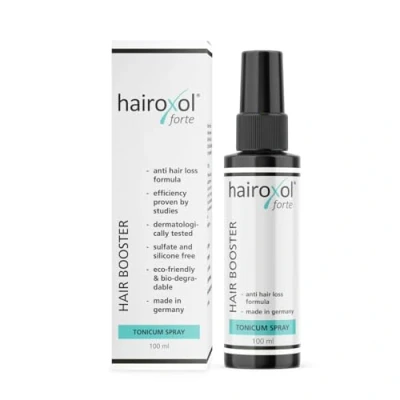 Abbildung von HAIROXOL Haarwachstum Booster (100 ml) Haarserum gegen Haarausfall für Frauen &amp; Männer effektiv kraftvolles Haar Haarwachstumsbeschleuniger geprüftes Haarwuchs Mittel (Spray)