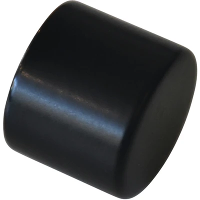 Abbildung von Gardinia Endkappen für Gardinenstangen, Serie Chicago, Ø 20 mm, Metall, Schwarz matt, 2 Stück