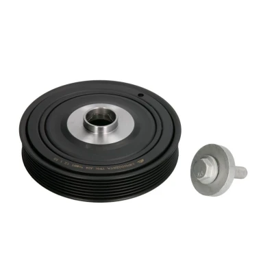 Abbildung von BTA E6R0002BTA Kurbelwellenriemenscheibe 7PK 6 entkoppelt, mit Schraubensatz, Montageanleitung RENAULT: GRAND SCENIC 3, 2