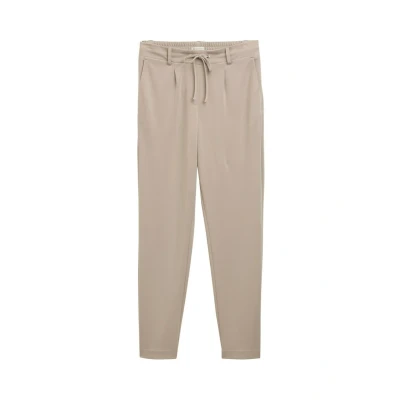 Abbildung von TOM Tailor Ankle Jogginghose, Damen, Größe: 44x30, Soft taupe grey