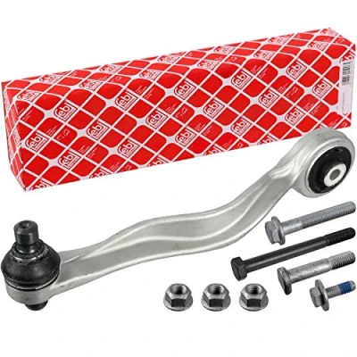 Abbildung von febi BILSTEIN 33368 Querlenker Plus mit Anbaumaterial Trag /Führungsgelenk, Lager Vorderachse rechts, oben, hinten Aluminium