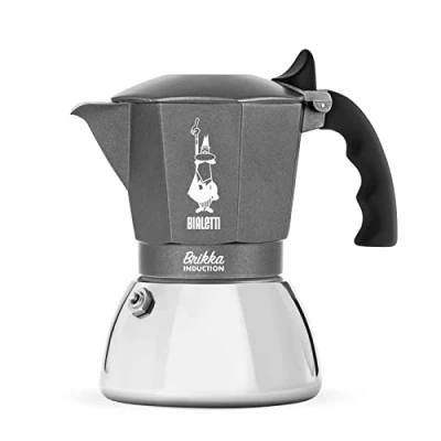 Abbildung von BIALETTI Espressokocher »Brikka«, spülmaschinenfester Wasserkessel, 2 Schicht Edelstahl, 4 Tassen
