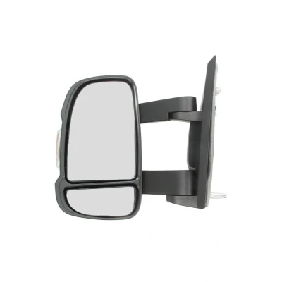 Abbildung von Außenspiegel Magneti Marelli 350315027710 links schwarz rauh manuell mittelgroßer Spiegelarm, konvex für Linkslenker FIAT: Ducato III Van