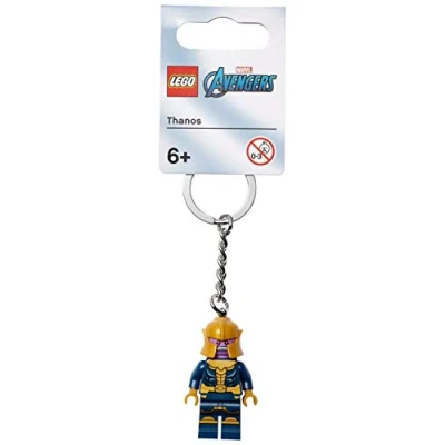 Abbildung von LEGO Super Heroes Thanos Minifigur Schlüsselanhänger 854078