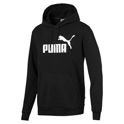 Abbildung von Puma Herren Big Logo Hættetrøje Tr Pullover, Black, XXL EU
