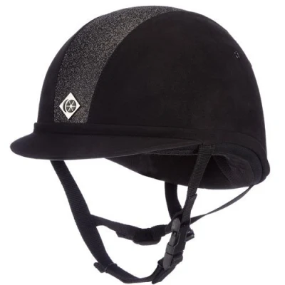 Abbildung von Charles Owen Reithelm YR8 Sparkly Centre Schwarz 52cm