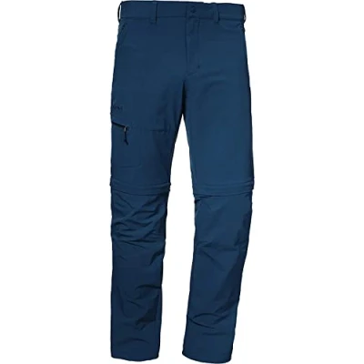 Abbildung von Schöffel Herren Pants Koper1 Zip Off, flexible Hose mit Off Funktion, schnell trocknende und kühlende Wanderhose aus 4 Wege Stretch, dress blues, 25