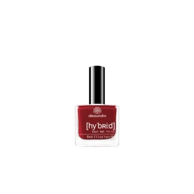 Abbildung von Alessandro Hybrid Soul Gel Polish 123 Red Illusion 8 ml