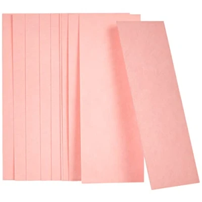 Abbildung von Jacques Herbin 25600T Nachfüllpackung mit 10 Blatt Löschpapier für Löschwiege, Rosa, 4,5x12cm, 1 Pack