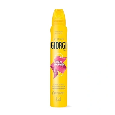 Abbildung von Giorgi Line Maxi Volumenschaum 24h, Anti kräuseln und feuchtigkeitsspendend, 0% Silikone Alkohol, Fixierung 4 250 ml