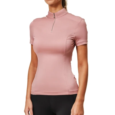 Abbildung von Equestrian Stockholm Air Breeze Sunshirt Pink Short Sleeve