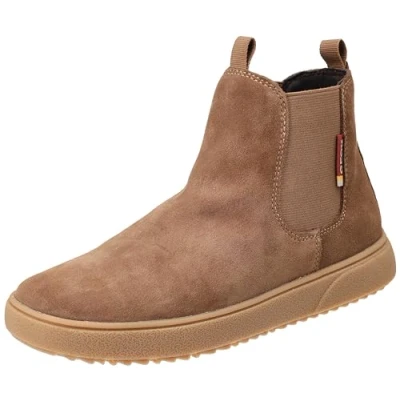 Abbildung von Geox J Theleven Unisex Stiefelette für Kinder, Größe: 35, Brown Schuhe