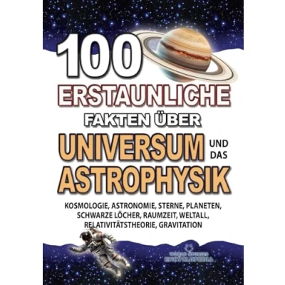 Abbildung von 100 ERSTAUNLICHE FAKTEN ÜBER UNIVERSUM UND DAS ASTROPHYSIK: Kosmologie, Astronomie, Sterne, Planeten, Schwarze Löcher, Raumzeit, Weltall, ... GESCHICHTEN KURIOSITÄTEN)